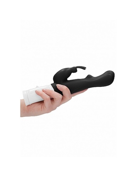 Rotating Rabbit Vibrator - Black