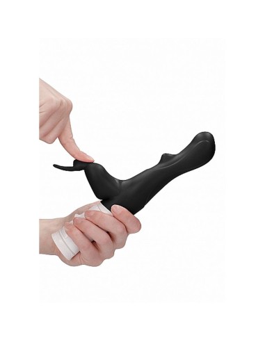 Rotating Rabbit Vibrator - Black