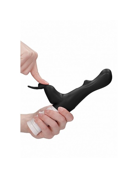 Rotating Rabbit Vibrator - Black