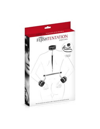 Menottes et collier de soumission Fetish