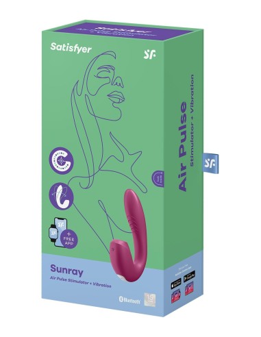 SATISFYER SUNRAY CONNECT APP BERRY