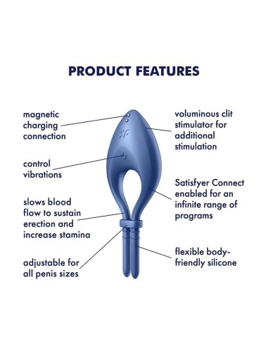 SATISFYER Bullseye blu