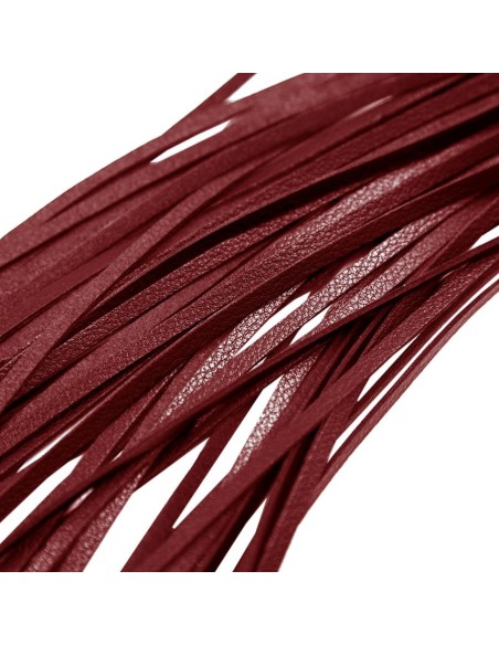 Flogger Long Leather Red