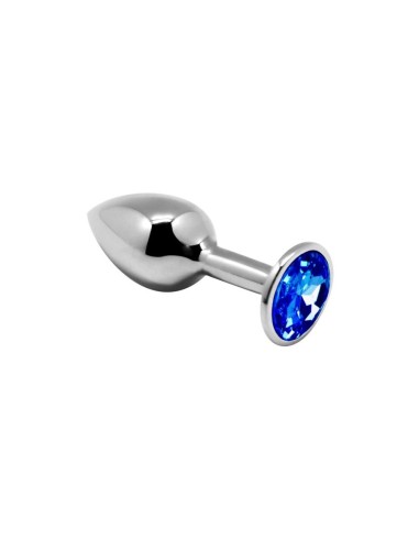 Mini Metal Butt Plug S - Blue