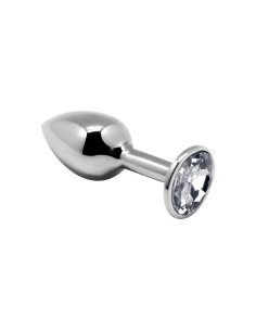 Mini Metal Butt Plug M - White 2