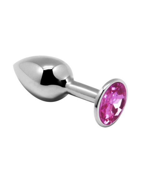 Mini Metal Butt Plug L - Pink
