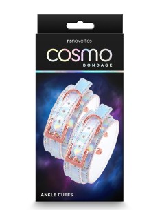 COSMO BONDAGE ANKLE CUFFS RAINBOW
