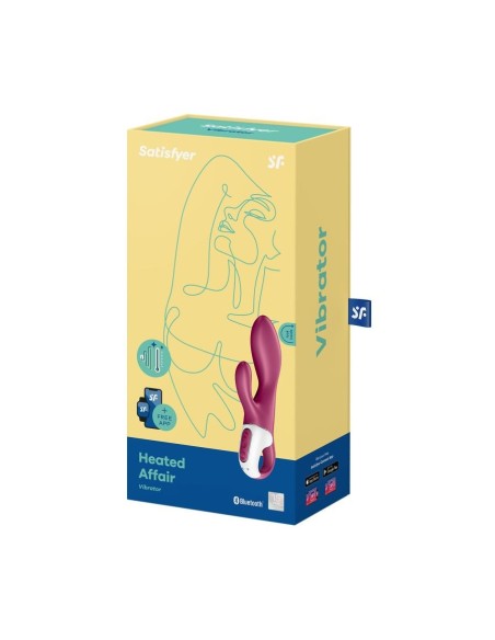 SATISFYER HEATED AFFAIR VIBRATOR WITH AP