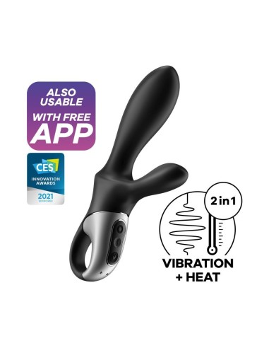 SATISFYER HEAT CLIMAX + VIBRATOR WITH AP
