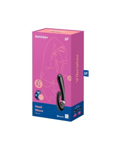 SATISFYER HEAT WAVE VIBRATOR WITH APP BL