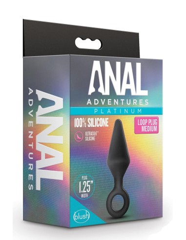 ANAL ADVENTURES PLATINUM SILICONE LOOP P