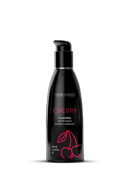 WICKED AQUA CHERRY FLAVORED LUBRICANT 60