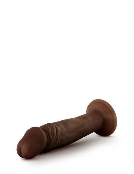 DR. SKIN PLUS 6 INCH POSABLE DILDO CHOCO
