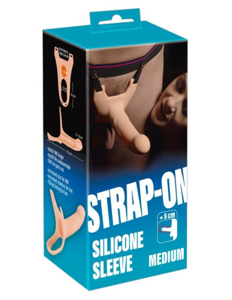 Silicone Strap-on +5cm medium acquista online su Porky's Store