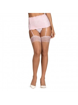 Girlly stockings L/XL white