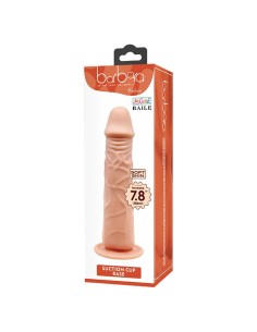 Barbara Calvin 7,8 " Dildo with Suction