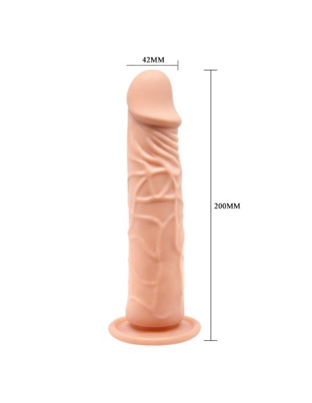 Barbara Calvin 7,8 " Dildo with Suction