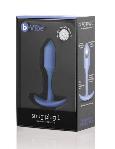B-VIBE SNUG PLUG 1 VIOLET