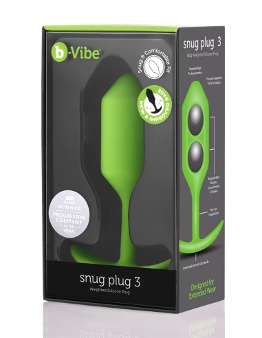 B-VIBE SNUG PLUG 3 LIME