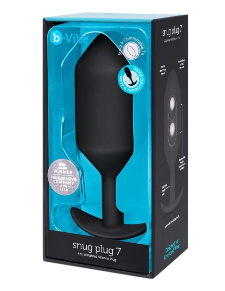 B-VIBE SNUG PLUG 7 BLACK