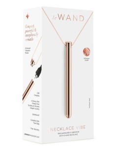 LE WAND VIBRATING NECKLACE ROSE GOLD
