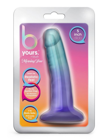 B YOURS MORNING DEW 5 INCH DILDO SAPPHIR