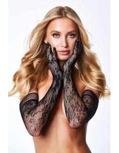 BACI FLOWER LACE OPERA GLOVE 2