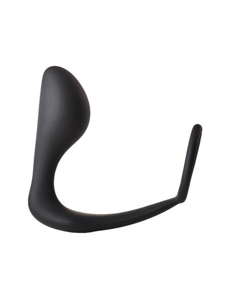 FANTASSTIC ANAL PLUG WITH COCKRING BLACK