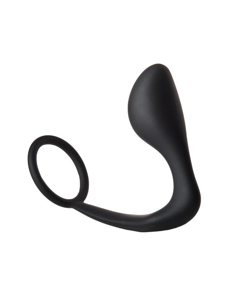 FANTASSTIC ANAL PLUG WITH COCKRING BLACK