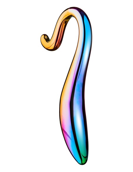 GLAMOUR GLASS ELEGANT CURVED DILDO