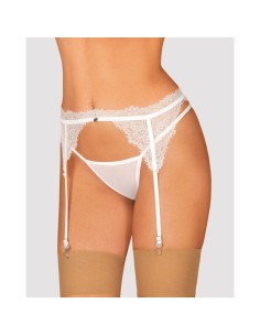 Bianelle garter belt white 2