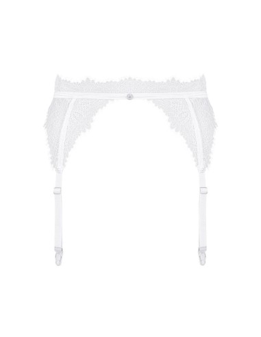 Bianelle garter belt white