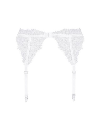 Bianelle garter belt white