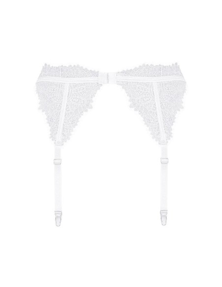 Bianelle garter belt white