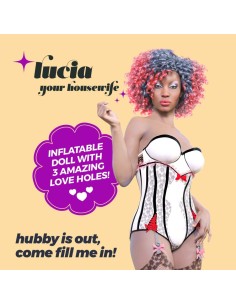 LUCIA LA CASALINGA BAMBOLA GONFIABI 2