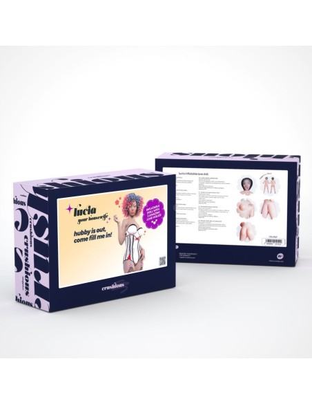 LUCIA LA CASALINGA BAMBOLA GONFIABI