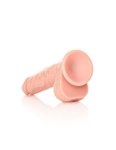 Dildo with Balls and Suction Cup - 18 cm