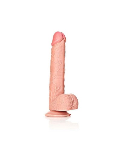 Dildo with Balls and Suction Cup - 28 cm