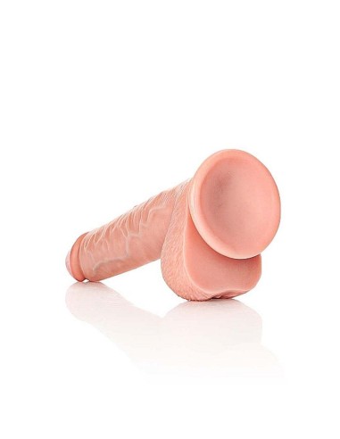 Dildo with Balls and Suction Cup - 28 cm