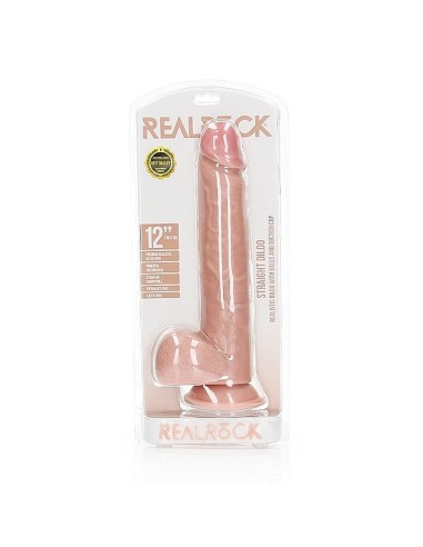 Dildo with Balls and Suction Cup-30,5 cm