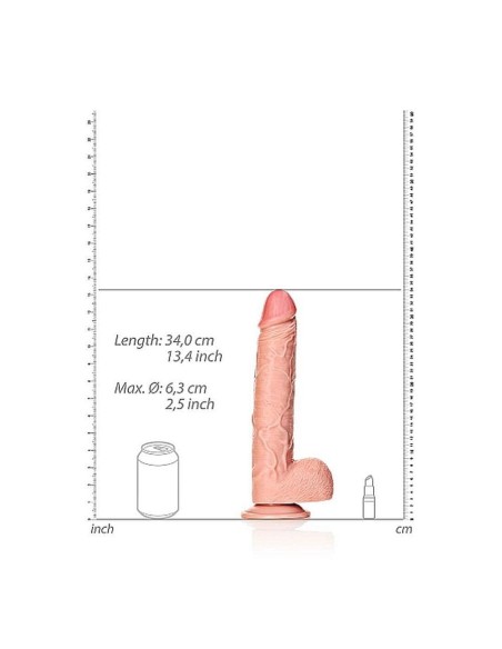 Dildo with Balls and Suction Cup-30,5 cm