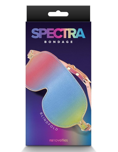 SPECTRA BONDAGE BLINDFOLD RAINBOW