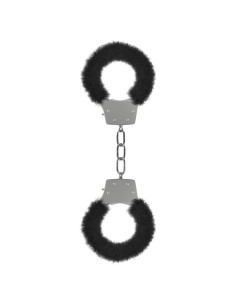 Beginner's Handcuffs Furry Black acquista online su Porky's Store