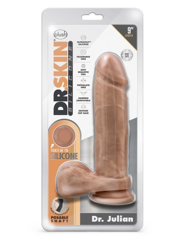 DR. SKIN SILICONE DR. JULIAN 9 INCH DILD