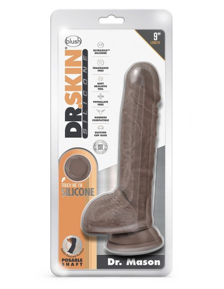 DR. SKIN SILICONE DR. MASON 9 INCH DILDO