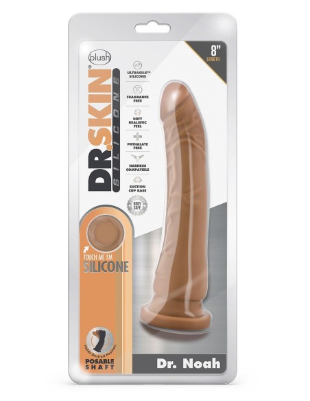 DR. SKIN SILICONE DR. NOAH 8 INCH DONG W
