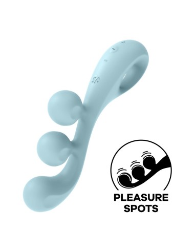 SATISFYER TRI BALL 2 LIGHT BLUE