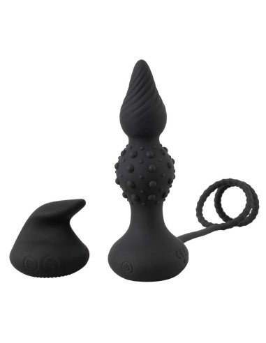 Rebel RC butt plug with cock&b