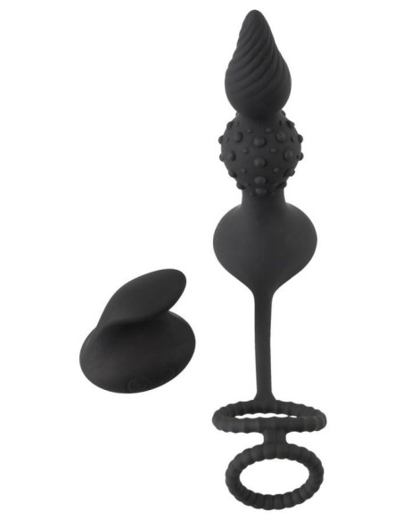 Rebel RC butt plug with cock&b