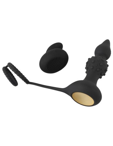 Rebel RC butt plug with cock&b